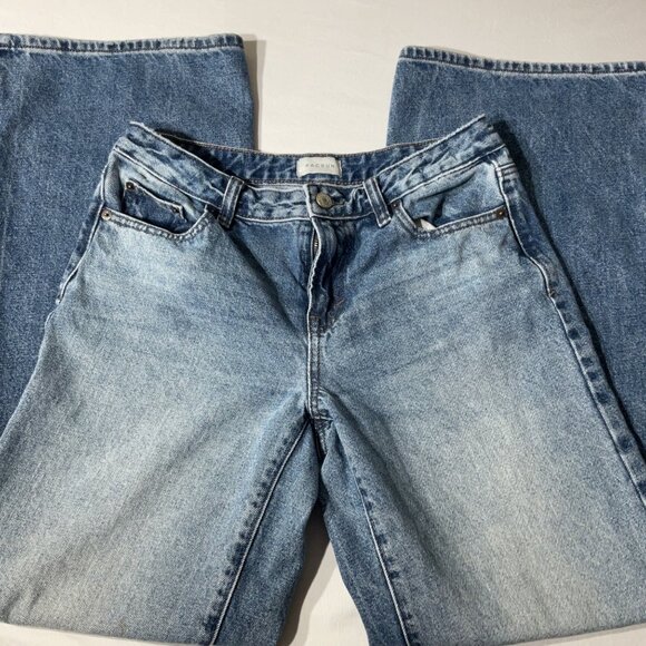 PacSun Womens Casey low rise baggy Light Wash Wide-Leg Jeans Size 26 - Picture 1 of 11